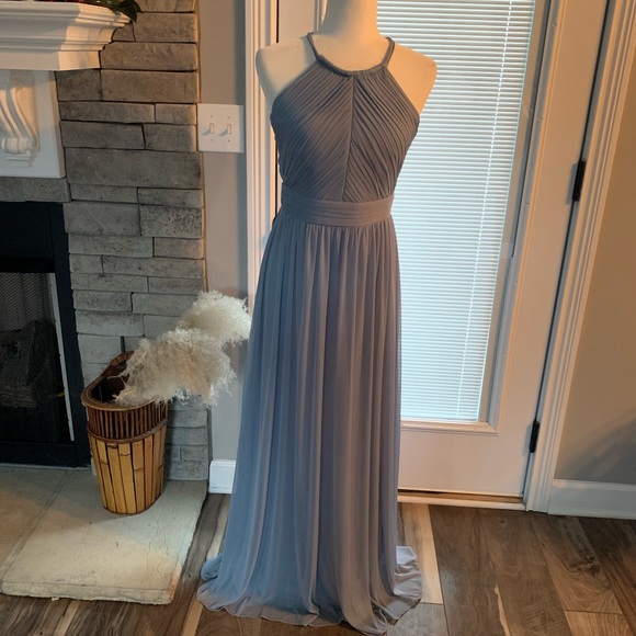 Dresses & Skirts - Birdy Grey prom evening dress gown , grey SZ Small
